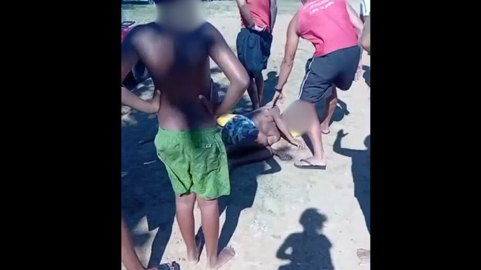 Homem é resgatado após se afogar na Lagoa de Grussaí, em São João da Barra
