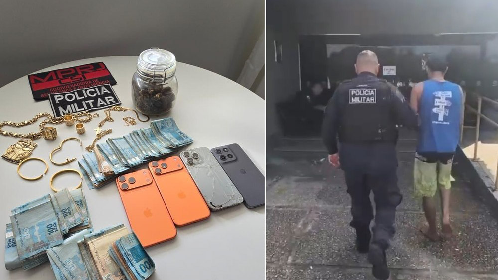 Operação apreende mais de R$ 35 mil e prende três pessoas em Búzios