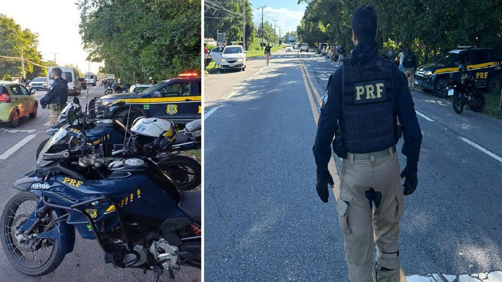 Operação 2 Rodas aborda mais de 300 veículos durante o Carnaval na BR-356