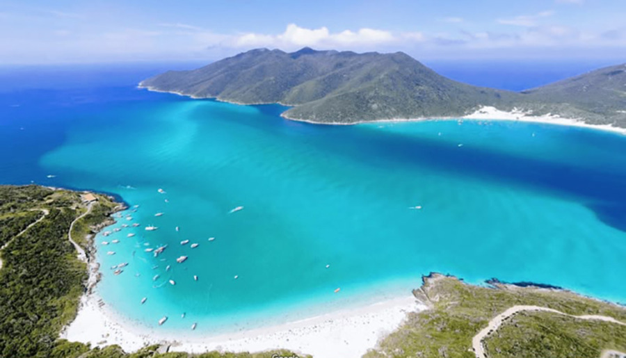 Arraial do Cabo ganha o mundo com praia entre as 50 melhores
