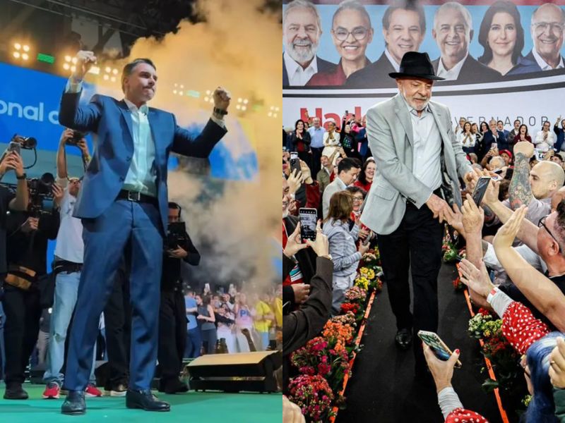 Empate técnico entre Flávio Bolsonaro e Lula põe em xeque força do bolsonarismo no Rio